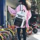 Anti - splash Korean backpack women's large-capacity travel backpack fashion