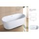 Modern Bathtub,Acrylic bathtub white color,Bathtub, seamless Bathtub. HK-7021 Size:170X80X62CM