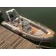 Luxury Rigid Inflatable Boat 5.2 Meter Length 1.95 Meter Width YAMAHA 90HP Engine