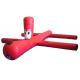 Red Inflatable Water Sports Inflatable Water Toys For Water Park Pool Toys