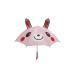 18 Inches 3D Design Animal Kids Compact Umbrella Pink 10mm Metal Shaft Frame