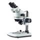 Stereo microscope zoom mag pole stand Top and bottom LED Illumination with plate clips