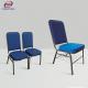 Square Back Padded Stackable Church Chair For Auditorium 6KG