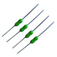 AC DC 125V 62mA Epoxy Axial Leaded Fuse Halogen Free One Time Blow