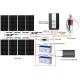 Large Capacity Off Grid Solar And Wind Kits Smart Controller  Durable Construction