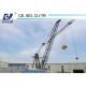 24m Arm Length Roof Crane 6ton WD60 No Mast Crane 150m Max. Lifting Height  Schneider Dismantle Tower Crane