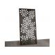 5mm Laser Cut Decorative Panels / Privacy Screens Electroplating