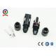 Black DC  Male And Female Connectors 4000W For Solar System Installation