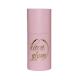 Luxury Cosmetic Paper Tube Packaging Foam Inserted Matte Laminated