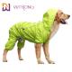 Safety Stripe Pet Raincoat Full Customization Dog Reflective Raincoat