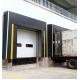 Industrial Loading Dock Shelters With Durability Low Maintenance Wear Resistant Fabric Retractable Mechanical Shelter