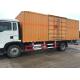 High Security Van Cargo Truck SINOTRUK HOWO 4X2 LHD Euro 2 Lorry Vehicle