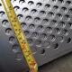 AISI 201 Stainless Steel Sheet 0.3mm 3mm Round Hole Screen Metal Punching Mesh