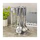 Metal Type Stainless Steel Utensil Set for Sustainable Retro Kitchen Cooking Supplies