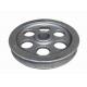 Machine wheel part ductile iron casting parts according to drawing