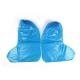 Environmental Friendly Anti Slip Shoe Covers , Anti Virus Chemical Resistant Shoe Covers