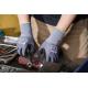 15 Gauge Elastic Nylon Spandex Automotive Industry Nitrile Safety Gloves