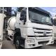 HOWO Diesel Self Loading 10 Cubic Meters 6×4 Concrete Mixer Truck With Q345B Material