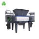 Double Shaft PVC / PP Plastic Scrap Grinder Machine 55Crsi Blade Material