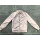 Menswear Zip PU Leather Coat Pink Polyester Nylon Bomber Jacket With Rib Detail TW69113