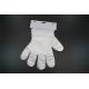 Oil Proof Transparent Disposable PE Gloves , Plastic Gloves For Food Handling