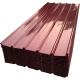 Purple Red Prepainted Corrugated Roofing Sheet DX51D PPGI Roof Sheet
