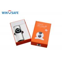 Plastic Body P2P Wireless IP Camera 720P Mini Fisheye White IR Distance 10M