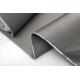 Grey Silicone Reinforced Fiberglass Fabric Smoke And Fire Curtain Fabrics