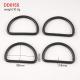 D Shape 38mm D Ring for Bag Accessories Backpack Webbing Sewing Leather Craft Hardware