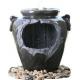 Chinese Style Jar Asian Garden Fountains , Outdoor Cascading Water Fountains 18