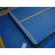 Double Wall Fabric Portable Tumble Track Gymnastics Mats Fire Retardant