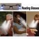 Reading glasses with LED light RG123