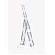 Household Foldable Aluminum Ladder  3x11 Aluminium Multi Purpose Ladder