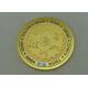 Valor Honor Personalized Coin , 3D By Zinc Alloy Die Casting And Gold Plating