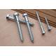 Zinc  plated    DIN 571 standard   hex  head  wood  screw  half  thread  with  different  size of manufacturing co,ltd