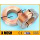 Copper Coated Stitching Wire Galvanized Flat Steel With 1.15mm By 0.55mm Type