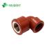Wall Thickness Pn20 Pn25 High Pressure Brown Red Female 90 Degree Elbow Connector