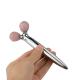 ROHS 145mm Pink Y Shaped 3D Face Jade Rollers For Slimming