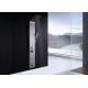Dual Zinc Alloy Handle Waterfall Shower Tower , Easy Install Shower Panel ROVATE