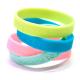 Customized RFID Bracelet Item Type RFID NFC Silicone Wristband With Logo Print