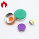 Medical Aluminum Plastic Caps Customized Color And Size