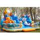 Inflatable Funland With  Octopus For Children Amusement Games