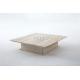 Contemporary Square Modern Marble Coffee Table