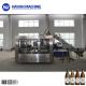 18 Heads Beer Cap Gas Filled Glass Bottle Filling Machine Cleaning Filling Cap Three In One