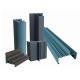 PVDF Painted 6061 Aluminum Profile For Windows / Doors , Extruded Aluminum Framing Systems
