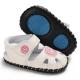 Free sample Rubber sole Round toe 0-18 months infant prewalker sandals baby