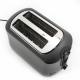Hot Sale 2 slice Black toasters bread toaster for kitchen