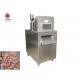 Beef Pork Lamb Cube Dicer Machine / Frozen Meat Cutter High Speed 500-800KG/H