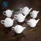 Exquisite Style 350ml Hand Made White Teapot Pure Color
