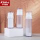 Double Wall Cosmetic Airless Bottle 50-120ml Round Acrylic For Body Face Cream Serum